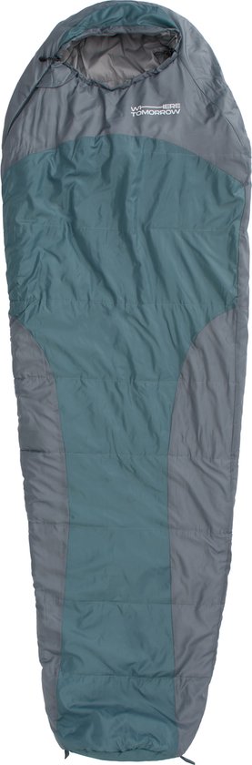 Where Tomorrow Camping Slaapzak Classic - Mummieslaapzak met zak - 230 x 80 x 55 cm - Goblin blauw van Where Tomorrow