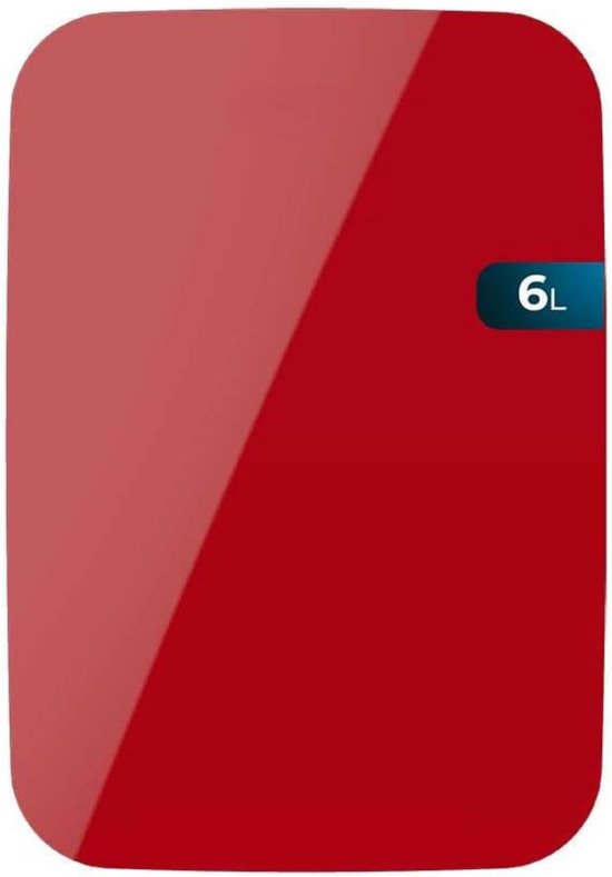 White-Label® Mini Koelkast - Minibar - Skincare Fridge - Rood