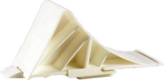 Wiel keg - pvc - wit - incl. houder van ProPlus