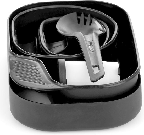 Wildo Camp-a-box Compete Campingservies - Black