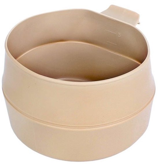 Wildo Fold-a-cup Beker big beige