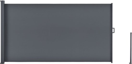 Windscherm/ zijluifel 500x180 cm antraciet van $