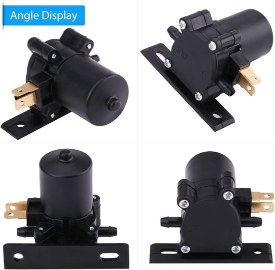 Windshield Washer Pump - Windshield Wiper Water Liquid Pump Motor voor Auto - Van - Bus - Truck van Merkloos