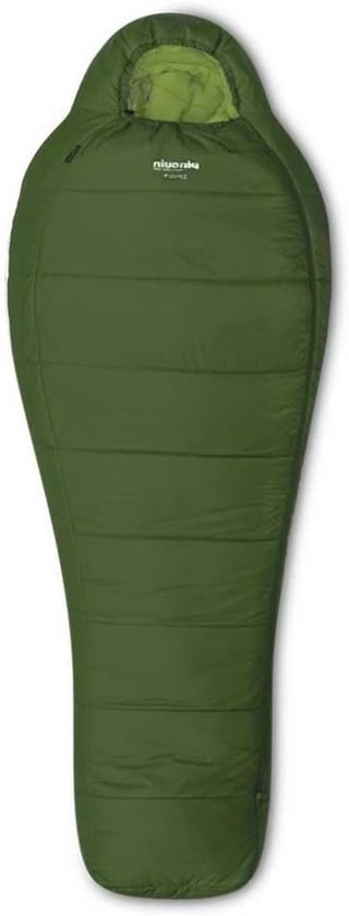 Winter Slaapzak - Mummy Slaapzak - Kamperen en Hiken - Waterafstotend Ripstop - 195 cm - Khaki