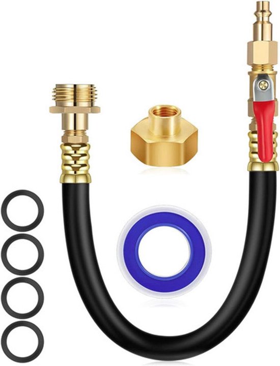 Winterklaar Kit - Bevriezingsbescherming - Voertuigen Beschermen - Duurzaam Rubber Ontwerp - 16.9 Inch - Zwart