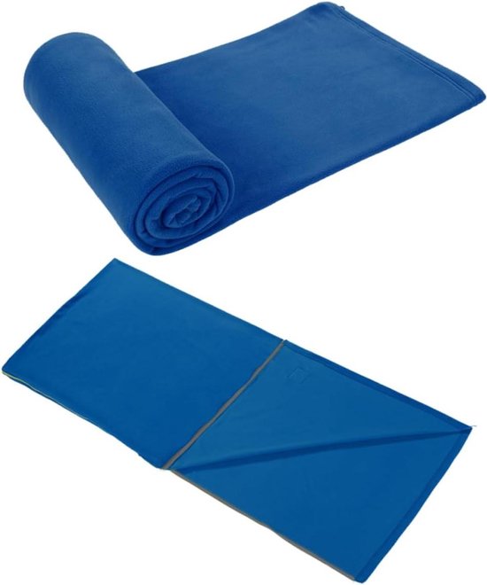Winterslaapzak Volwassenen - Kampeer Slaapzak - Buiten Kamperen - Waterdicht Duurzaam - 180 cm - Blauw