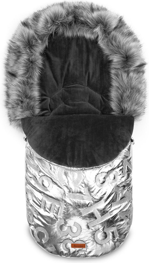 WINTERZAK ASPEN ZILVER van Merkloos