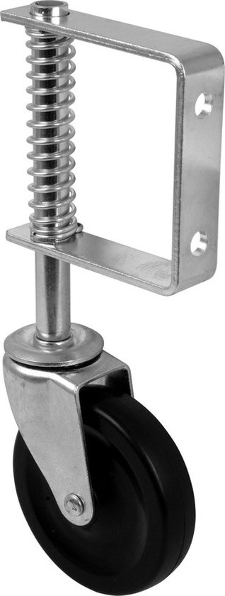 Wovar Hekwiel met veer 100 mm | Per Stuk | Poortwiel van Wovar
