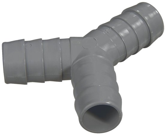 Xavax Y-Connector voor Afvoerslangen 20 mm Grijs