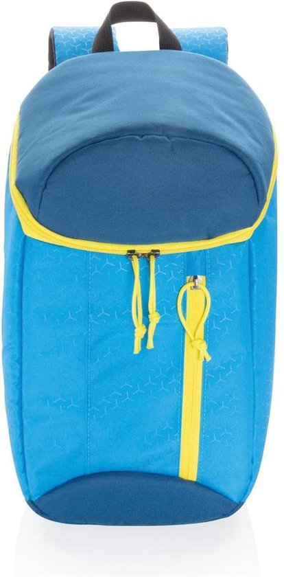 Xd Collection Koelrugzak 10 Liter Polyester Blauw/geel van Merkloos