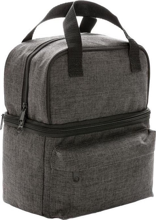 Xd Collection Koeltas 8 Liter 28 Cm Polyester/pvc Grijs/zwart van XD Collection