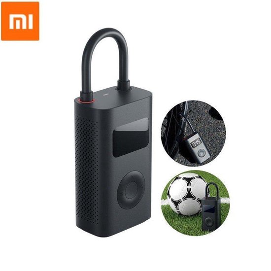 Xiaomi Mijia Draagbare Smart Digitale Bandenspanning Detectie Elektrische Inflator Pomp voor Fiets Motorfiets Auto Voetbal van Merkloos