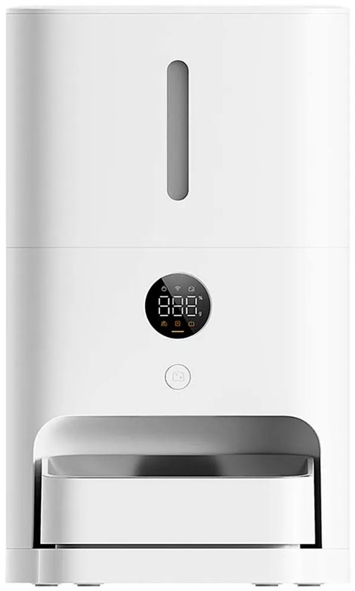 Xiaomi Smart Pet Food Feeder 2 | Automatische voerautomaat | 5L (2,5 kg) inhoud | LED-display met weegfunctie | RVS voerbak | Noodstroom op AA-batterijen | App-bediening