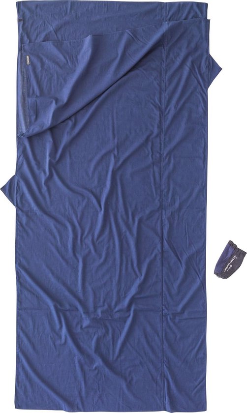 XL Katoenen Slaapzak Travel Sheet - Extra Ruimte en Comfort voor Reizen van Merkloos