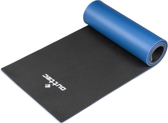 XPE-slaapmat, 1,2 cm dik, camping isolatiemat, zwart-blauw, 180 x 50 cm van Merkloos
