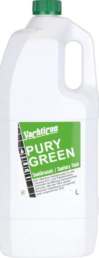Yachticon Pury Green ECO Toiletvloeistof 1000ml van Yachticon