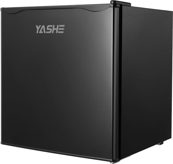 YASHE mini koelkast 52L met vriesvak - zwart