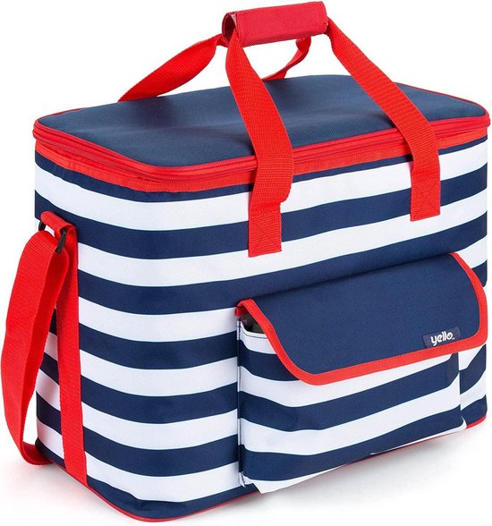 Yello 30 Liter Familie Koeltas - Picknicktas - Nautisch Ontwerp - 5mm EPE van Ye