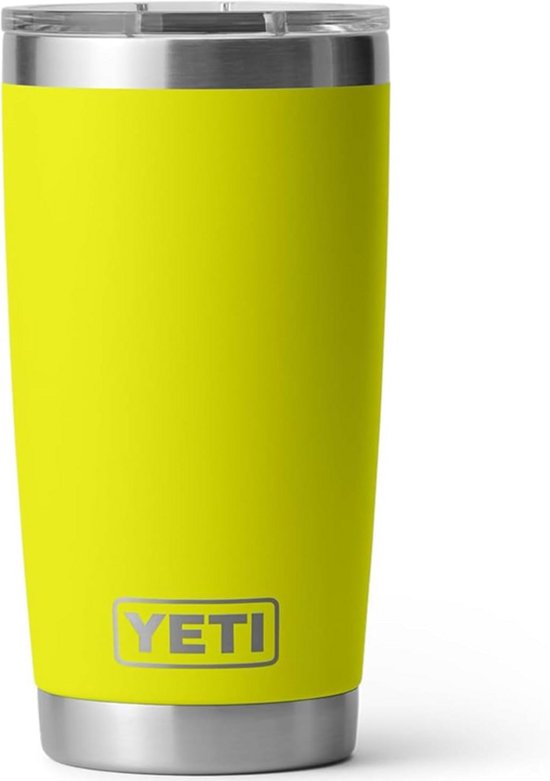 YETI Rambler 20 oz (591 ml) Thermobeker van Roestvrij Staal – Dubbelwandig Geïsoleerd met MagSlider Deksel