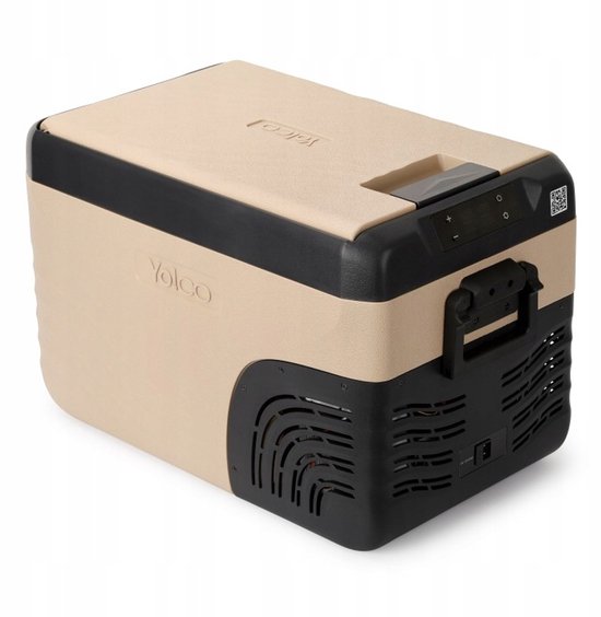Yolco KX30 Sand 25L Compressor Koelbox - Draagbaar & Bluetooth van Merkloos
