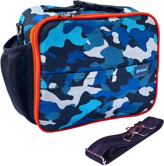 Yumbox Lunch Bag - waterafstotend - handige vakjes - lichtgewicht - Camouflage