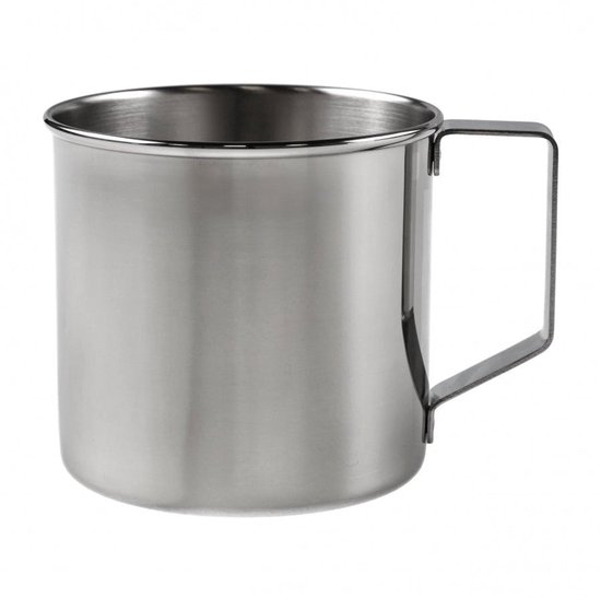 Zebra stainless steel cup - Afmetingen 400 ml