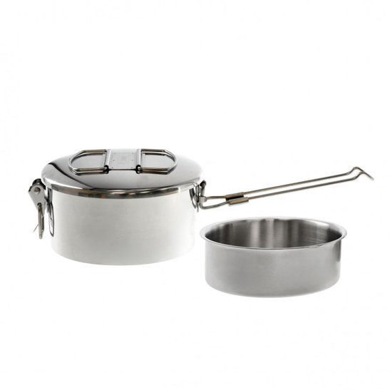 Zebra Thailand Kookset – RVS Pan – 14 cm – Outdoor