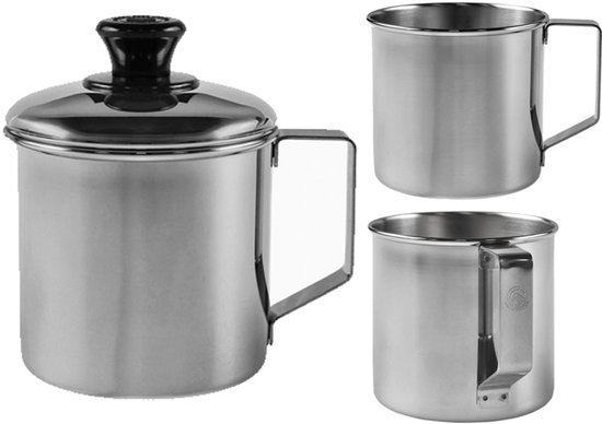 Zebra Thailand RVS Toeristische Mok met Deksel - 750ml