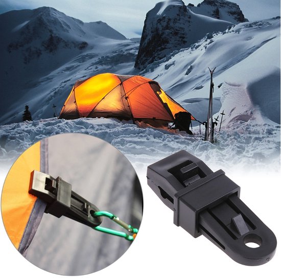 Zeilklem - 8 stuks - kamperen - tent - camper - zeilklemmen van $