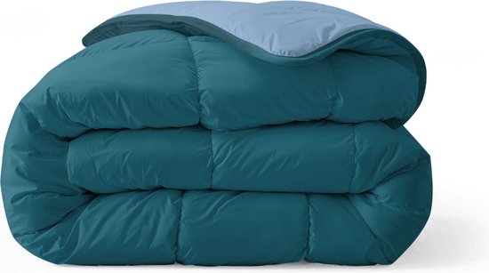 Zelesta Royalbed Midnight & Bluefog 240x200cm - Dekbed zonder overtrek - 30 dagen proefslapen - Wasbaar hoesloos dekbed - Bedrukt dekbed - All year zomerdekbed & winterdekbed van Zelesta