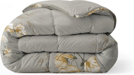 Zelesta Royalbed White Blossom 240x200cm - Dekbed zonder overtrek - 30 dagen proefslapen - Wasbaar hoesloos dekbed - Bedrukt dekbed - All year zomerdekbed & winterdekbed van Zelesta