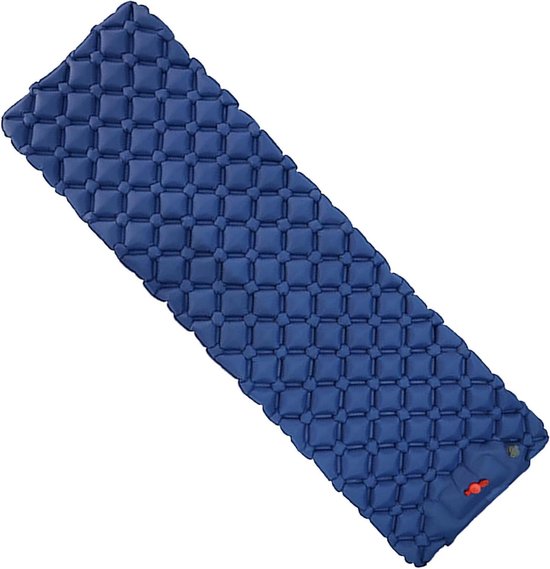 Zelf Opblaasbare Matras - Kampeer Mat Slaapmat - Outdoor Kamperen - Ergonomisch Kubus Ontwerp - 190x58x5cm - H