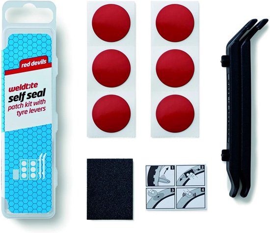 Zelfklevende Bandenreparatieset voor Sportbanden en Fietsen - Snel Dichten van Merkloos