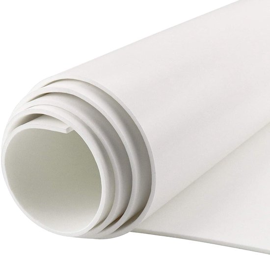 Zelfklevende Cell Rubber Foam Rol 300mm x 1.5mm x 3m - Makkelijk te Snijden, Ideaal voor DIY Projecten en Isolatie