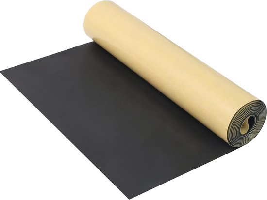 Zelfklevende Foam Board 300 mm x 1.5 mm x 1.5 m - Multifunctionele Isolatiemaat voor Geluiddemping, Schokabsorptie en Antislip Gebruik