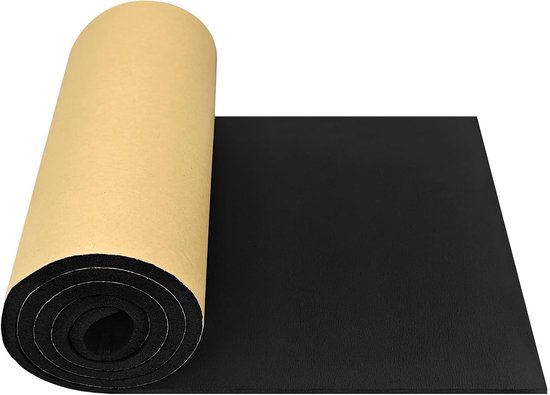 Zelfklevende Foam Mat 150 cm x 30 cm x 1 cm voor Geluidsisolatie, Warmte-isolatie en Vochtbescherming in Auto en Woonkamer