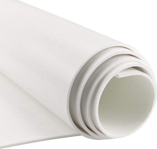 Zelfklevende Foam Rol 300mm x 3mm x 1.5m - Multifunctionele Neopreen Foam Sheet voor DIY, Geluiddemping en Isolatie