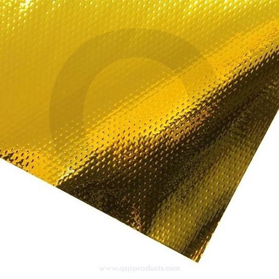 Zelfklevende mat 250 x 500 mm goud