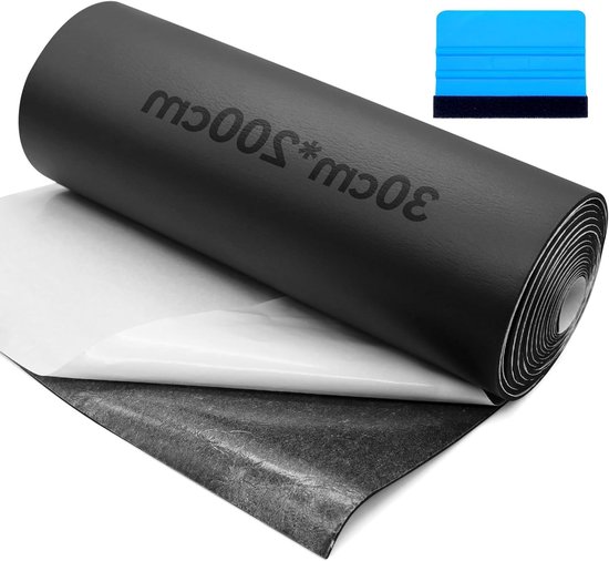 Zelfklevende Neopreen Foamplaat 300 mm x 3 mm x 2 m - Geluiddempende Isolatiemaat voor Non-Slip Toepassingen en Thermische Isolatie van Merkloos