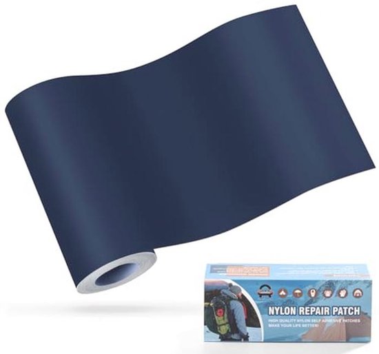 Zelfklevende Nylon Patches 10x160 cm - Waterdichte Reparatie Patch voor Tenten, Donsjacks en Slaapzakken van Merkloos