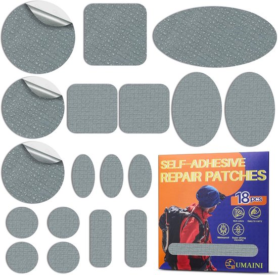 Zelfklevende Nylon Reparatiepleisters voor Jas en Tent