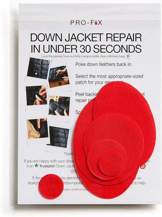 Zelfklevende Nylon Reparatiestickers voor Donsjacks en Slaapzakken - Waterdicht en Scheurbestendig van Merkloos