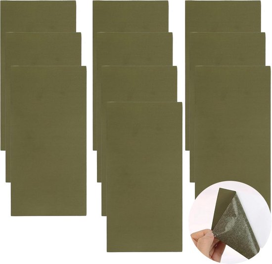 Zelfklevende Reparatie Patch voor Tent en Zeildoek - 10 Vellen van Merkloos