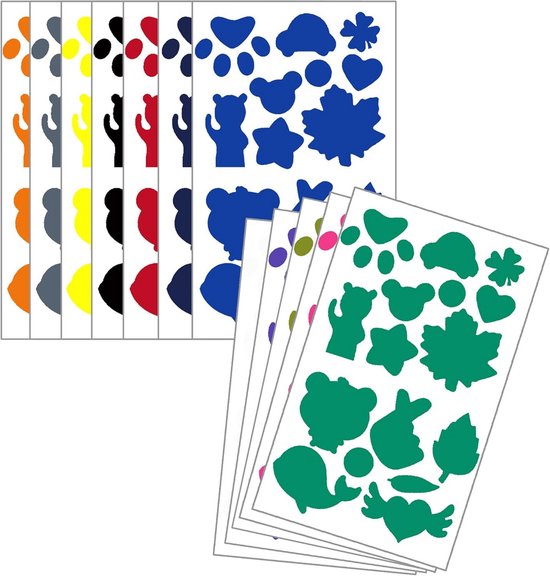 Zelfklevende Reparatie Patches voor Kleding en Tenten - 12 Stuks van Merkloos