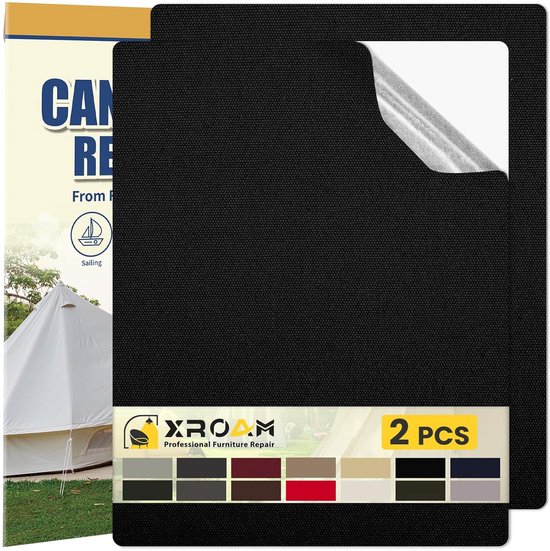 Zelfklevende reparatiepatches 21 x 30 cm - waterdichte plakpleisters voor zeilen en meubels van Merkloos