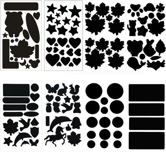 Zelfklevende Reparatiepatches voor Jassen & Tenten - Waterdicht Nylon Stof Herstel Set (8 Vellen) van Merkloos