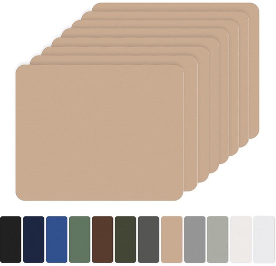 Zelfklevende Reparaties - Nylon Patches - Textiel Herstellen - Waterdicht en Duurzaam - 8 Stuks 20x15cm - Khaki