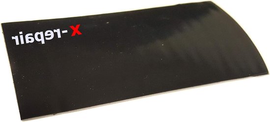 Zelfklevende Rubbersticker - Reparatiesticker Elastisch - Waterdicht Repareren - Flexibel UV-bestendig - 20 x 10 cm - Transparant