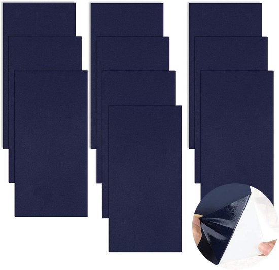 Zelfklevende waterdichte reparatiepatches voor kleding, tenten en meer - 10 stuks van Merkloos