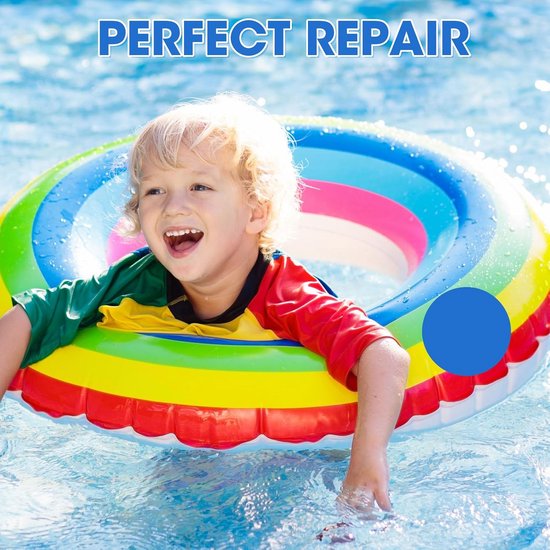 Zelfklevende Zwembadreparatieset - Waterdichte PVC Patches voor Folie en Opblaasbare Artikelen